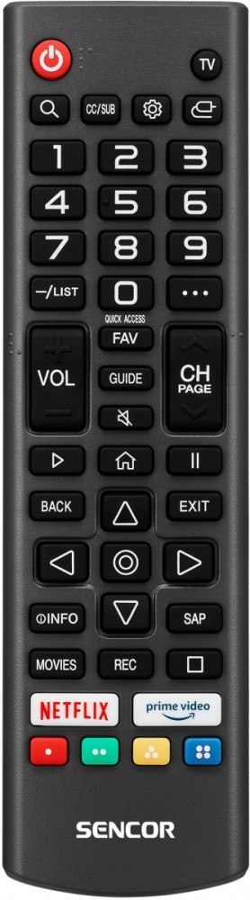 Sencor Telewizor 32 cale Smart webOS LG 12/240V SLE 32S830WB Wi-Fi BT5.0