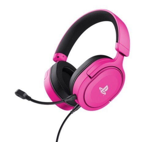 Trust Słuchawki GXT498B Forta Gaming Headset For PS5 - Pink Trust Słuchawki GXT498B Forta Gaming Headset For PS5 - Pink