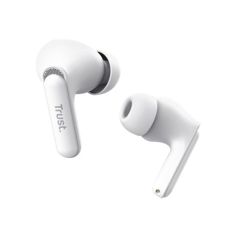 Trust Słuchawki Yavi Bluetooth ENC białe