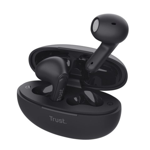 Trust Słuchawki earbuds Yavi Bluetooth ENC czarne Trust Słuchawki earbuds Yavi Bluetooth ENC czarne