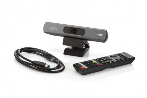 Alio 4K120 | Kamera 4K do wideokonferencji | automatyczne kadrowanie uczestników | 2 mikrofony | 8x zoom | kąt widzenia 120° |pilot Alio 4K120 | Kamera 4K do wideokonferencji | automatyczne kadrowanie uczestników | 2 mikrofony | 8x zoom | kąt widzenia 120° |pilot