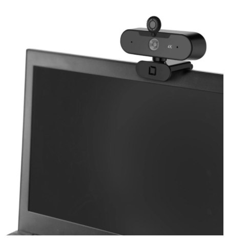 DICOTA Kamera internetowa Pro Plus 4K czarna DICOTA Kamera internetowa Pro Plus 4K czarna