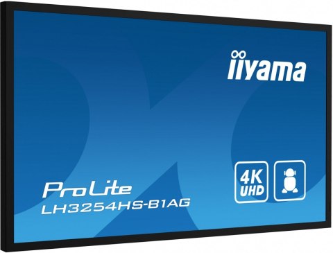 IIYAMA Monitor 31.5 cala LH3254HS-B1AG 24/7,IPS,ANDROID.11,FHD