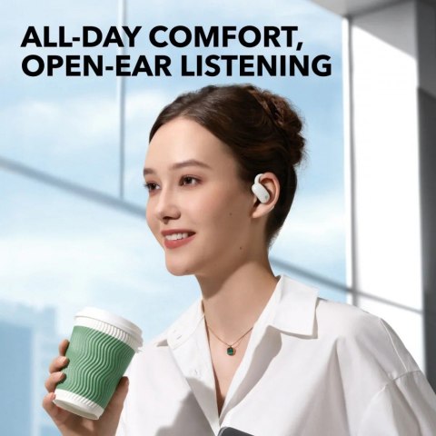 Anker Słuchawki bezprzewodowe Soundcore Aero Fit 2 Bluetooth białe Anker Słuchawki bezprzewodowe Soundcore Aero Fit 2 Bluetooth białe