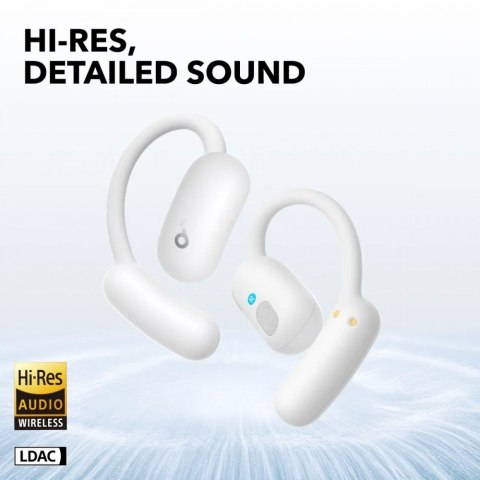 Anker Słuchawki bezprzewodowe Soundcore Aero Fit 2 Bluetooth białe Anker Słuchawki bezprzewodowe Soundcore Aero Fit 2 Bluetooth białe