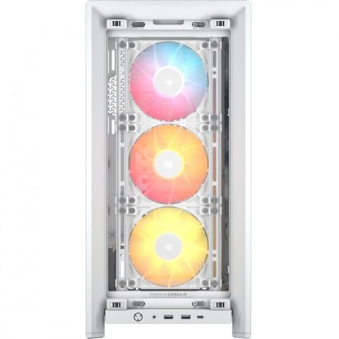 Corsair Obudowa FRAME 4000D RS ARGB Biała Mid Tower ATX Corsair Obudowa FRAME 4000D RS ARGB Biała Mid Tower ATX