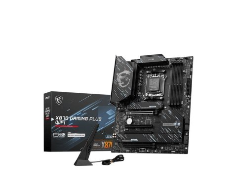 MSI Płyta główna X870 GAMING PLUS WIFI A M5 4DDR5 ATX MSI Płyta główna X870 GAMING PLUS WIFI A M5 4DDR5 ATX
