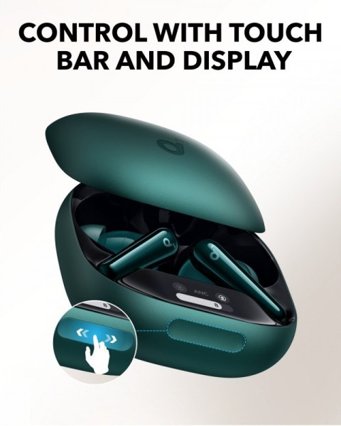 Anker Słuchawki bezprzewodowe Soundcore Liberty 4 PRO Bluetooth zielone
