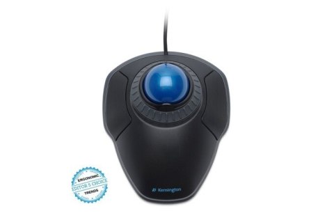 Kensington Trackball Orbi, przewodowy, z pierścieniem przewijania Kensington Trackball Orbi, przewodowy, z pierścieniem przewijania