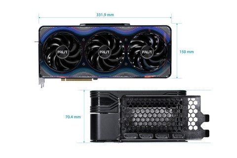 Palit Karta graficzna GeForce RTX 5070 Ti GAMEROCK 16GB GDDR7 256bit 3DP/HDMI