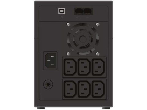 PowerWalker UPS LINE-INTERACTIVE 2200VA 6x IEC OUT, RJ11/45 IN/OUT, USB, LCD PowerWalker UPS LINE-INTERACTIVE 2200VA 6x IEC OUT, RJ11/45 IN/OUT, USB, LCD