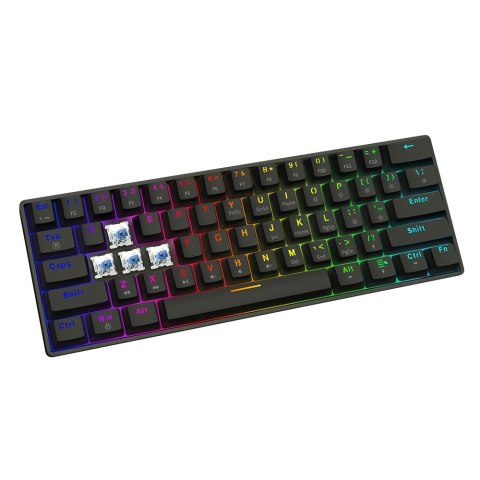 Savio Klawiatura mechaniczna BLACKOUT X2 OUTEMU Blue, Hot Swap
