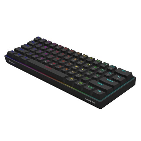 Savio Klawiatura mechaniczna BLACKOUT X2 OUTEMU Brown, Hot Swap