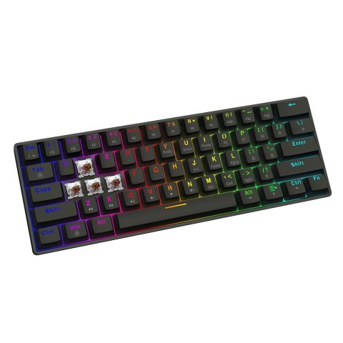 Savio Klawiatura mechaniczna BLACKOUT X2 OUTEMU Brown, Hot Swap
