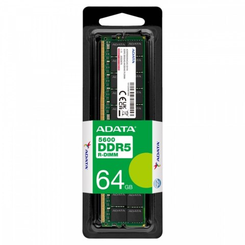 Adata Pamięć DDR5 5600 RDIMM 64GB CL46 ST (Hynix 4096x4) Adata Pamięć DDR5 5600 RDIMM 64GB CL46 ST (Hynix 4096x4)