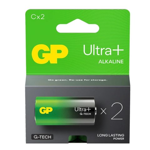 GP Battery Bateria alkaliczna LR14/C GP ULTRA+ 1 szt. (G-TECH) GP Battery Bateria alkaliczna LR14/C GP ULTRA+ 1 szt. (G-TECH)