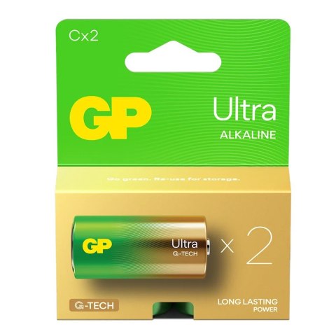 GP Battery Bateria alkaliczna LR14/C GP ULTRA 2szt. (G-TECH) GP Battery Bateria alkaliczna LR14/C GP ULTRA 2szt. (G-TECH)