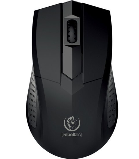 Rebeltec Mysz optyczna Focus USB, 1200DPI 3 przyciski i rolka, czułość 125Hz, kabel 1.8m, waga 66g Rebeltec Mysz optyczna Focus USB, 1200DPI 3 przyciski i rolka, czułość 125Hz, kabel 1.8m, waga 66g