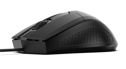 Rebeltec Mysz optyczna Focus USB, 1200DPI 3 przyciski i rolka, czułość 125Hz, kabel 1.8m, waga 66g Rebeltec Mysz optyczna Focus USB, 1200DPI 3 przyciski i rolka, czułość 125Hz, kabel 1.8m, waga 66g