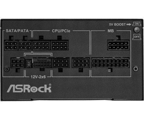 ASRock Zasilacz PG-750G 750W 80PLUS GOLD modularny ASRock Zasilacz PG-750G 750W 80PLUS GOLD modularny