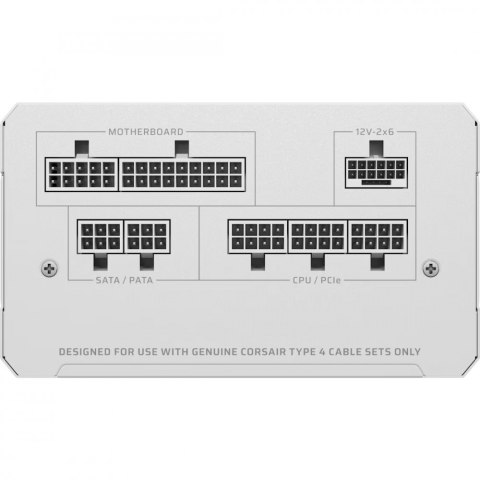Corsair Zasilacz RM850e WHITE 80+GOLD F.MODULAR ATX 3.1 Corsair Zasilacz RM850e WHITE 80+GOLD F.MODULAR ATX 3.1