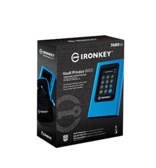 Kingston Zewnętrzny dysk SSD IKVP80ES 7680GB USB3.2 Gen1 Szyfrowany