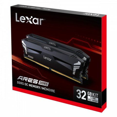 Lexar Pamięć DDR5 ARES Gaming 32GB(2x16GB)/6000MT/s Lexar Pamięć DDR5 ARES Gaming 32GB(2x16GB)/6000MT/s