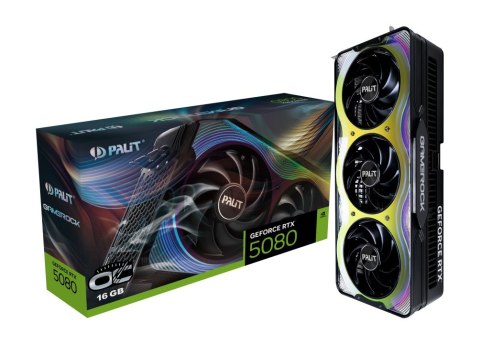Palit Karta graficzna GeForce RTX 5080 GameRock OC 16GB GDDR7 256bit 3DP/HDMI Palit Karta graficzna GeForce RTX 5080 GameRock OC 16GB GDDR7 256bit 3DP/HDMI