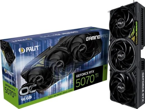 Palit Karta graficzna GeFroce RTX 5070 Ti GAMING PRO OC V1 16GB GDDR7 256bit 3DP/HDMI Palit Karta graficzna GeFroce RTX 5070 Ti GAMING PRO OC V1 16GB GDDR7 256bit 3DP/HDMI