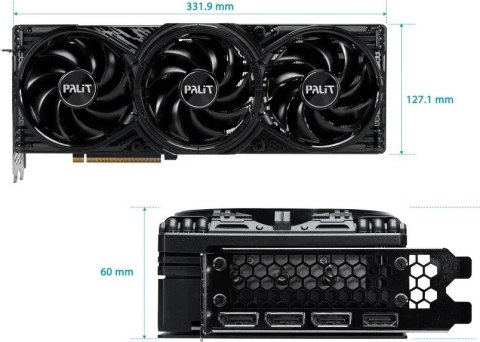 Palit Karta graficzna GeFroce RTX 5070 Ti GAMING PRO OC V1 16GB GDDR7 256bit 3DP/HDMI Palit Karta graficzna GeFroce RTX 5070 Ti GAMING PRO OC V1 16GB GDDR7 256bit 3DP/HDMI