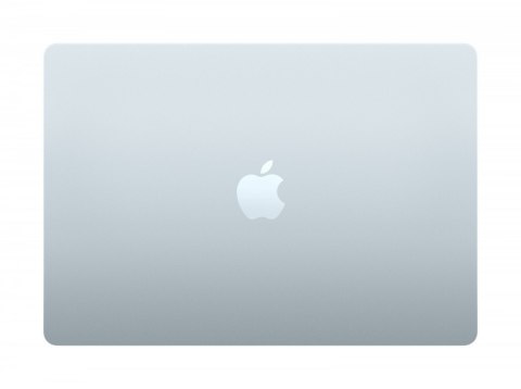 Apple MacBook Air 15.3 cala: M4 10/10, 16GB, 512GB, 35W - Błękitny - MC7A4ZE/A/D1