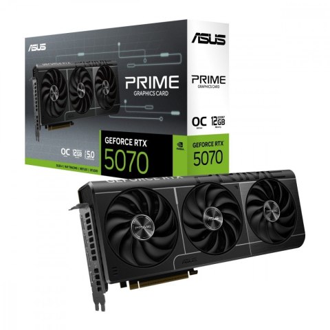 Asus Karta graficzna GeForce RTX 5070 OC PRIME-RTX5070-O12G Asus Karta graficzna GeForce RTX 5070 OC PRIME-RTX5070-O12G