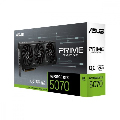 Asus Karta graficzna GeForce RTX 5070 OC PRIME-RTX5070-O12G Asus Karta graficzna GeForce RTX 5070 OC PRIME-RTX5070-O12G