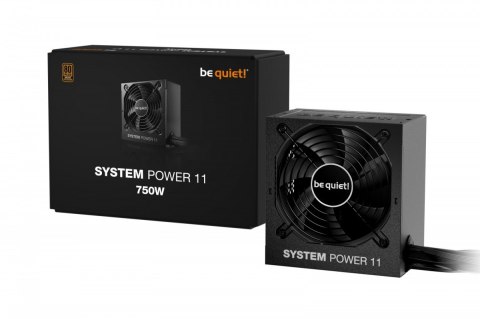 Be quiet! Zasilacz System Power 11 750W 80+ Bronze Be quiet! Zasilacz System Power 11 750W 80+ Bronze
