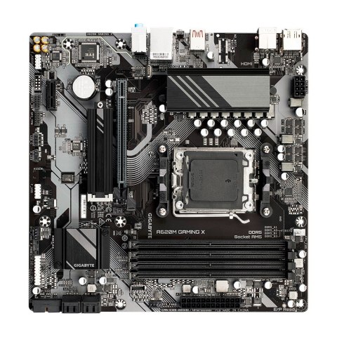 Gigabyte Płyta główna A620M GAMING X AM5 4DDR5 HDMI/DP M.2 mATX Gigabyte Płyta główna A620M GAMING X AM5 4DDR5 HDMI/DP M.2 mATX