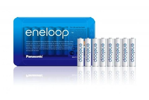 Panasonic Akumulator AAA 750mAh 8szt. sliding pack Panasonic Akumulator AAA 750mAh 8szt. sliding pack