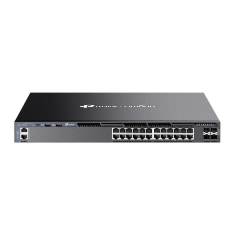 TP-LINK Przełącznik zarządzalny SG6428X Omada 24-Port Gigabit Stackable L3 Managed Switch with 4 10GE SFP+ Slots TP-LINK Przełącznik zarządzalny SG6428X Omada 24-Port Gigabit Stackable L3 Managed Switch with 4 10GE SFP+ Slots