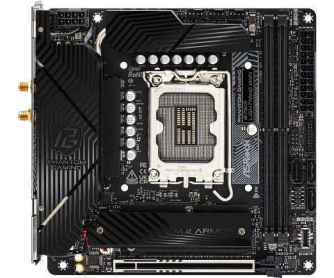 ASRock Płyta główna B760I LIGHTNING WIFI s1700 2DDR5 mITX DP/HDMI ASRock Płyta główna B760I LIGHTNING WIFI s1700 2DDR5 mITX DP/HDMI