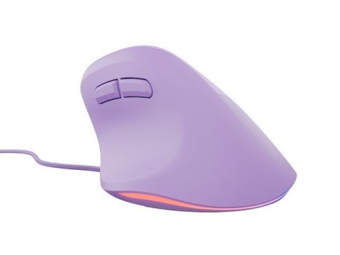 Natec Mysz wertykalna CRAKE 2 PRO 128000DPI optyczna lawendowa Natec Mysz wertykalna CRAKE 2 PRO 128000DPI optyczna lawendowa