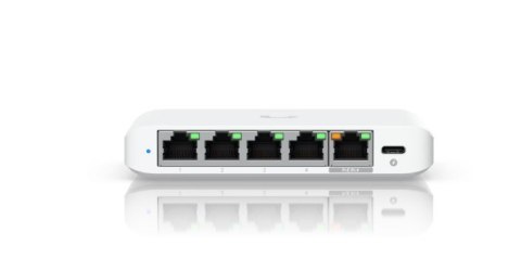 UBIQUITI Przełącznik 5P PoE In USW-Flex-2.5G-5 UBIQUITI Przełącznik 5P PoE In USW-Flex-2.5G-5