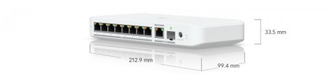 UBIQUITI Przełącznik UniFi Switch 8 PoE USW-Flex-2.5G-8-PoE UBIQUITI Przełącznik UniFi Switch 8 PoE USW-Flex-2.5G-8-PoE