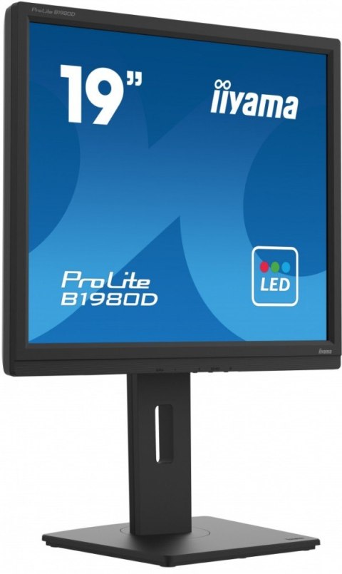 IIYAMA Monitor 19 cali B1980D-B5 DVI,VGA,PIVIOT,HAS/150mm,5:4 IIYAMA Monitor 19 cali B1980D-B5 DVI,VGA,PIVIOT,HAS/150mm,5:4