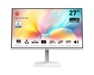 MSI Monitor Modern MD2712PW 27 cali IPS/FHD/100Hz/4ms/Biały