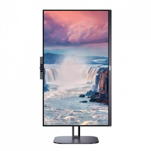 AOC Monitor 24V5CW 23.8 cali IPS HDMI DP USB-C Pivot Kamera