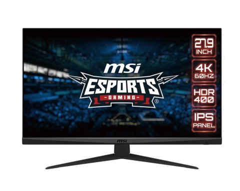 MSI Monitor G281UV 27.9 cala IPS/ LED/UHD/NonT/60Hz/4ms MSI Monitor G281UV 27.9 cala IPS/ LED/UHD/NonT/60Hz/4ms