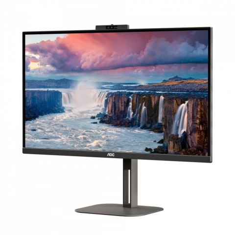 AOC Monitor Q27V5CW 27 cali IPS HDMI DP USB-C Pivot Kamera
