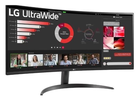 LG Electronics Monitor 34WR50QC-B Ultawide 34 cale WQHD 21:9 FreeSync