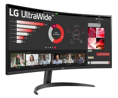 LG Electronics Monitor 34WR50QC-B Ultawide 34 cale WQHD 21:9 FreeSync