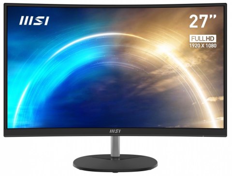 MSI Monitor PRO MP271CA 27 cali FHD/75Hz/1ms/Zakrzywiony