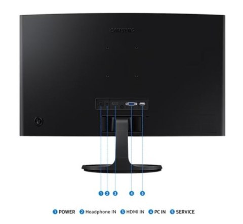 Samsung Monitor 27 cali S36GD VA 1920x1080 FHD 16:9 1xD-sub 1xHDMI 4 ms 100Hz zakrzywiony 1800R 2Yd2d (LS27D360GAUXEN) Samsung Monitor 27 cali S36GD VA 1920x1080 FHD 16:9 1xD-sub 1xHDMI 4 ms 100Hz zakrzywiony 1800R 2Yd2d (LS27D360GAUXEN)
